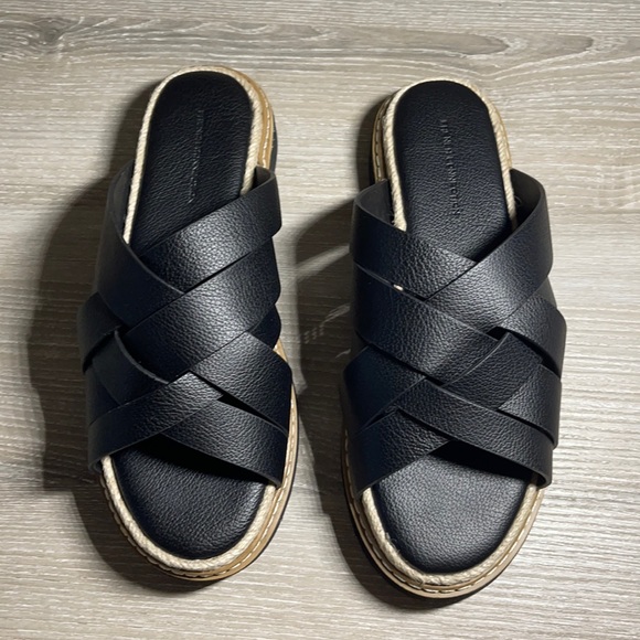 Black sandals